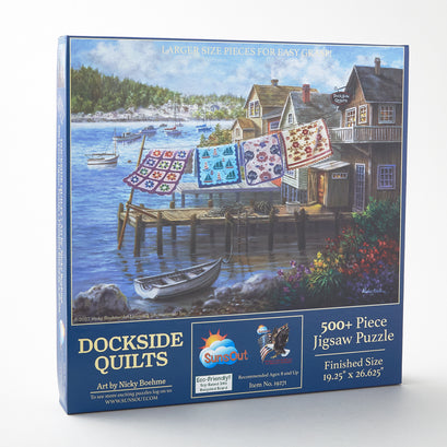 Dockside Quilts 500pc Puzzle