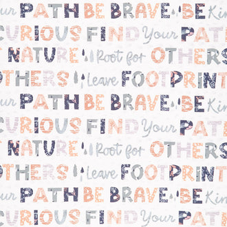 Find Your Path - Words Multi Yardage