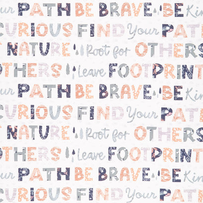 Find Your Path - Words Multi Yardage
