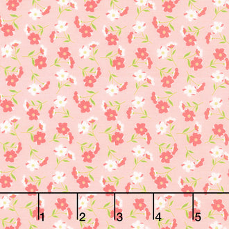 Sunwashed - Wildflower Toss Carnation Yardage