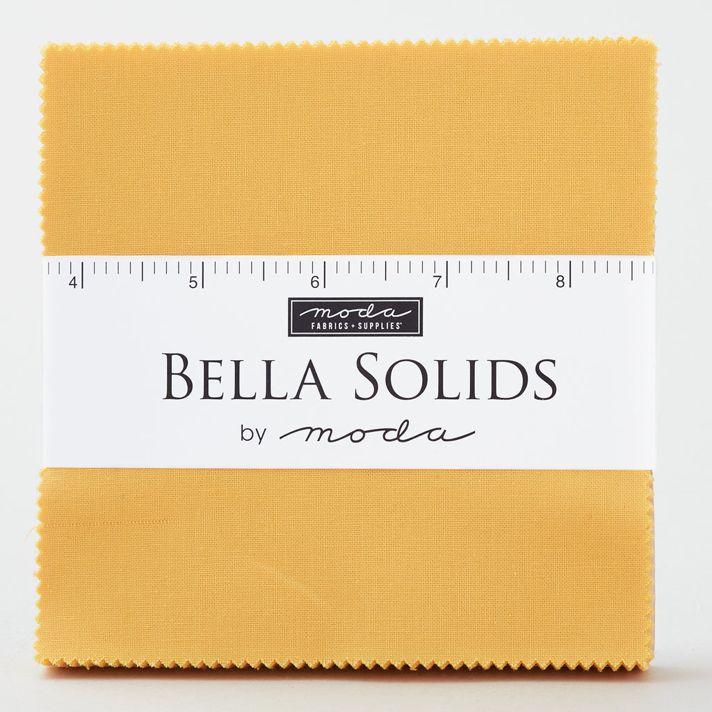 Bella Solids Yellow Charm Pack Primary Image