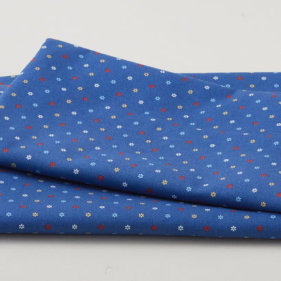Forget-Me-Not - Bud Dot Navy 2 Yard Cut