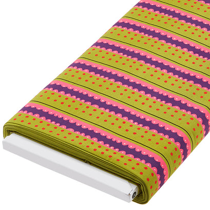 Sew Good - Binding Stripe Apple Green 15-yard Bolt