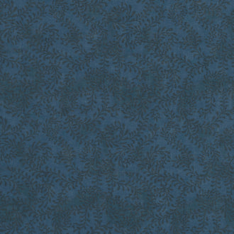 Wilmington Essentials - Swirling Leaves Navy Yardage