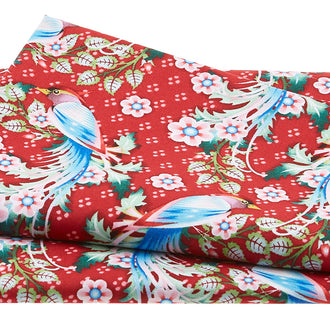 Birds in Paradise - In Harmony Red 2 Yard Cut