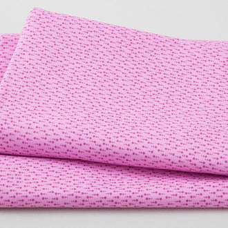 Raindrops - Dots in Rows Light Pink 3 Yard Cut