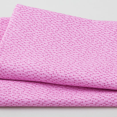 Raindrops - Dots in Rows Light Pink 3 Yard Cut