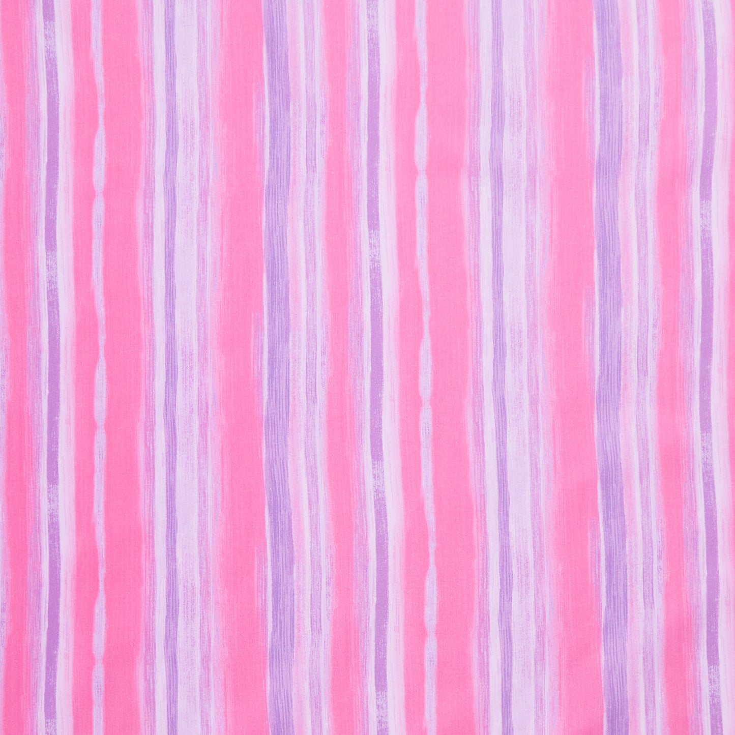 Fanciful Fronds - Soft Nature Stripes Pink Yardage Primary Image
