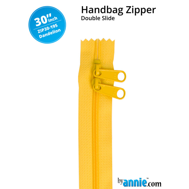 ByAnnie 30" Double Slide Zipper - Dandelion Primary Image