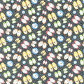 Monster'ocity - Glow in the DarkEyes Glow Black Yardage Primary Image