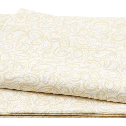 Infinity - Cream Swirl 108" Wide 3 Yard Cut