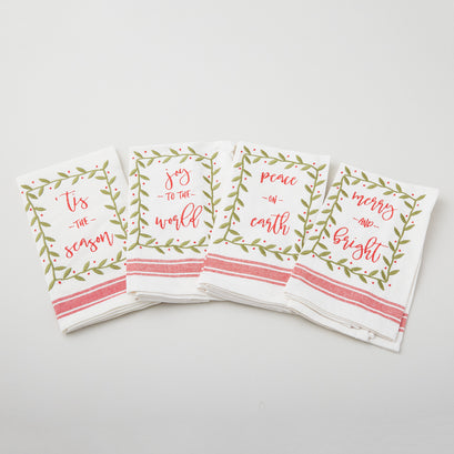 Christmas Holly Napkins
