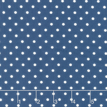 Dotty - Dot Indigo Yardage