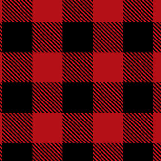 Cuddle® Prints - Buffalo Check Scarlet Black Minky Yardage***DO NOT USE**DUPLICATE OF FBY97869