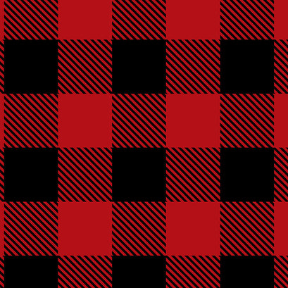 Cuddle® Prints - Buffalo Check Scarlet Black Minky Yardage***DO NOT USE**DUPLICATE OF FBY97869