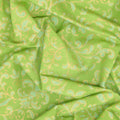 Joli Bijou - Lace Peridot Metallic Yardage Alternative View #1