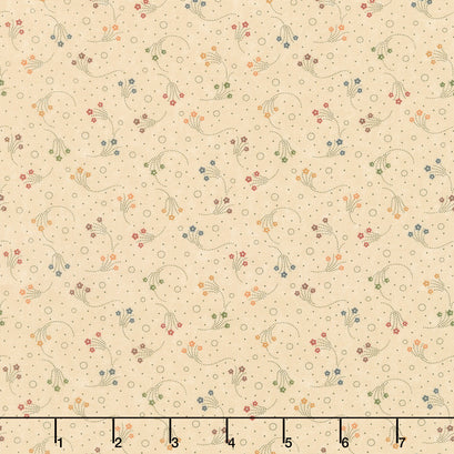 Back to Basics - Daisy Swirl Mushroom Yardage