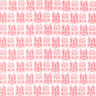 Red Hot - Houses White Yardage