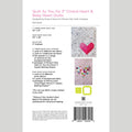 Digital Download - Quilt As You Go 3" Ombre Heart & Baby Heart Quilt Pattern by Missouri Star