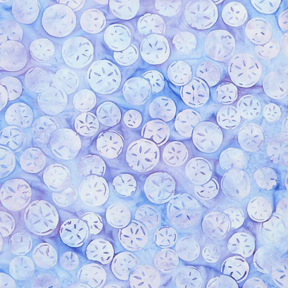 Artisan Batiks - Seaside Sand Dollar Lupine Yardage
