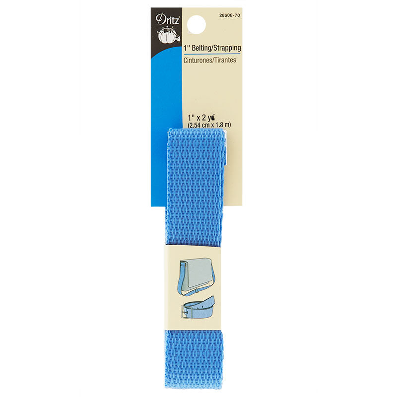 1" Polypro Purse Strapping - Sky Blue Primary Image