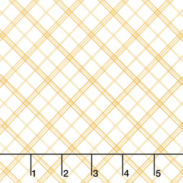 Kimberbell Basics - Plaid Yellow Yardage Primary Image
