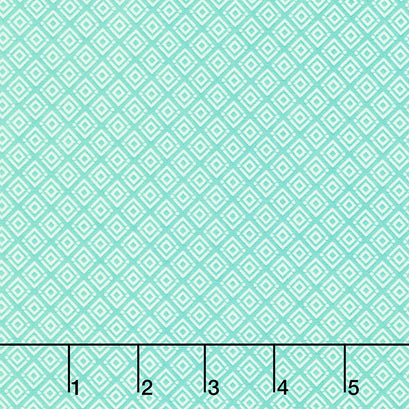 Hello Spring - Geometric Seafoam Yardage