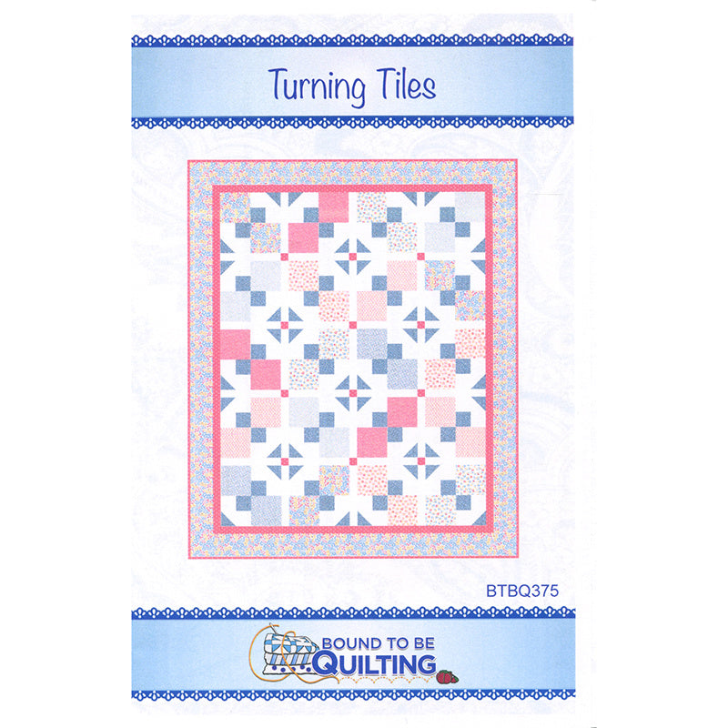 Turning Tiles Quilt Pattern Primary Image