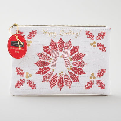 Happy Quilting Zipper Bag
