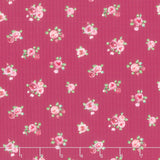 Blush - Mini Floral Spot Magenta Yardage Primary Image