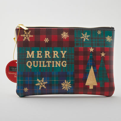 Merry Quilting Zipper Bag