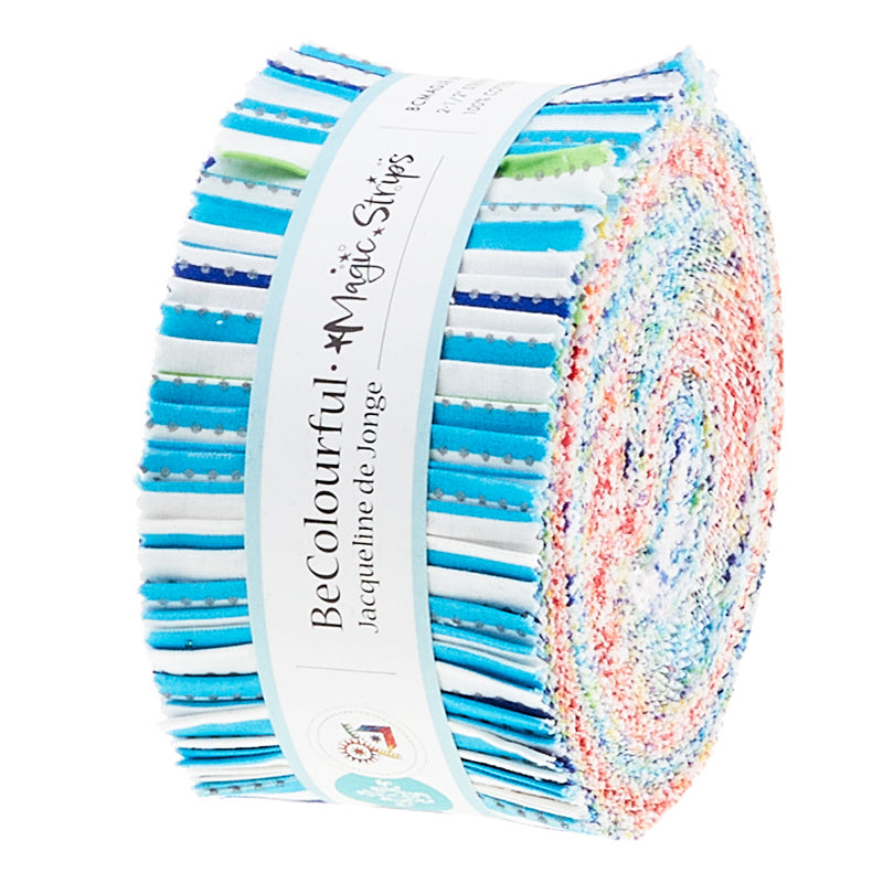 Be Colorful Straight Stripe Roll 2 1/2" Strips Alternative View #1