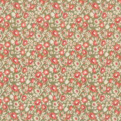 Elliot - Garden Burst Moss Yardage