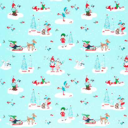 Pixie Noel 2 - Main Aqua Yardage