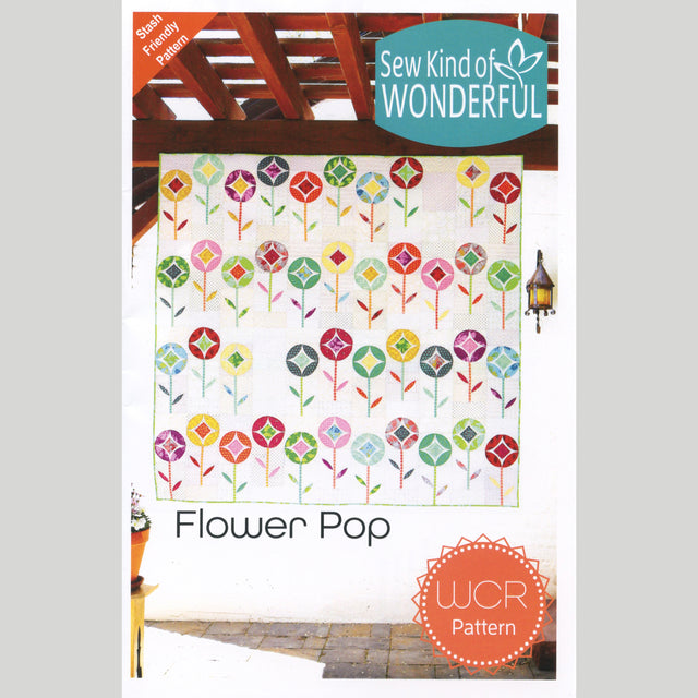 Flower Pop Quilt Pattern Primary Image
