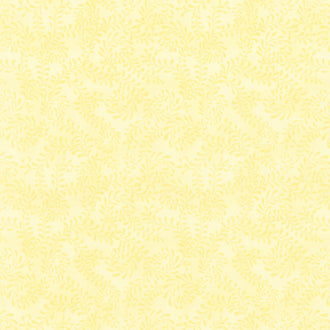 Wilmington Essentials - Swirling Leaves Light Yellow Yardage