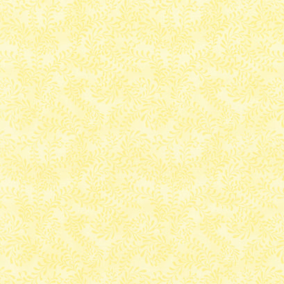 Wilmington Essentials - Swirling Leaves Light Yellow Yardage