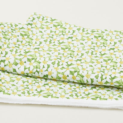 Fresh Picked Lemons - Packed Lemon Flowers Green 2 Yard Cut