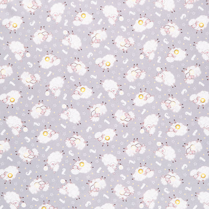 Sweet Dreams - Tossed Sheep Gray Yardage