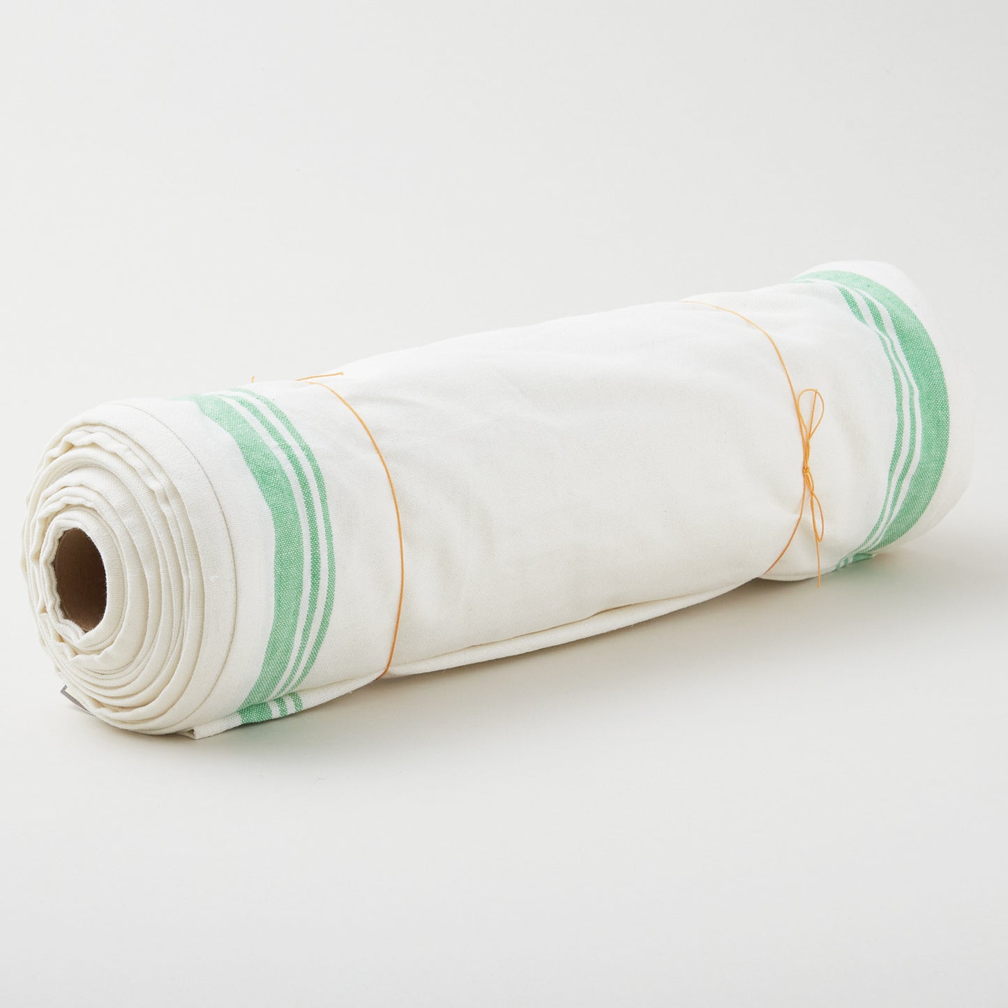 Toweling Basics - Three Stripe Green Yardage Alternative View #1