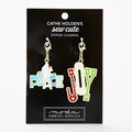 Sew Cute Zipper Pulls - Peace & Joy Alternative View #1