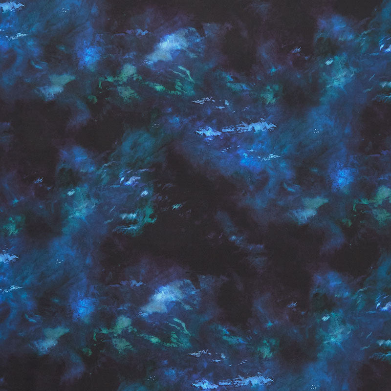 Earth Views - Clouds Marine Yardage Primary Image