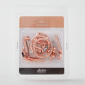 Misty Backpack Shoulder Bag Hardware Kit - Rose Gold Alternative View #1