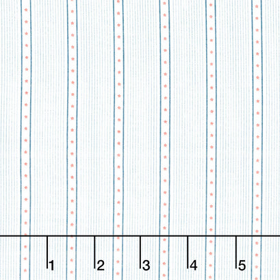 Portsmouth - Nautical Stripes Cloud Yardage