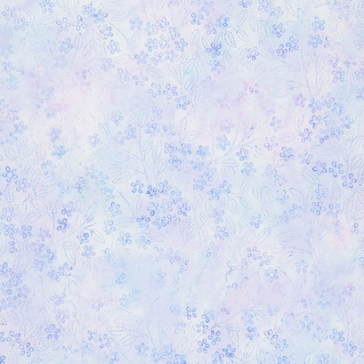 Artisan Batiks - Pastel Petals Petals Hydrangea Yardage