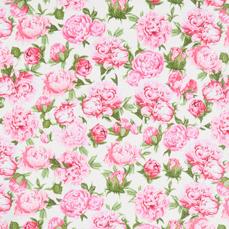 Monthly Placemat Coordinate - Peonies Cream Yardage