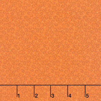 Wildberry Creek - Droplets Orange Yardage