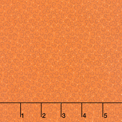 Wildberry Creek - Droplets Orange Yardage