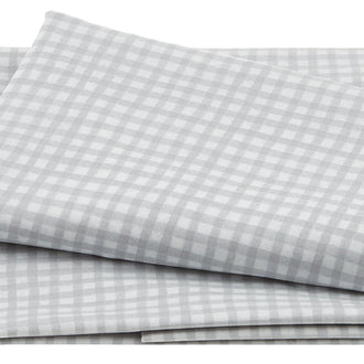 Little Ones - Check Gray 2 Yard Cut