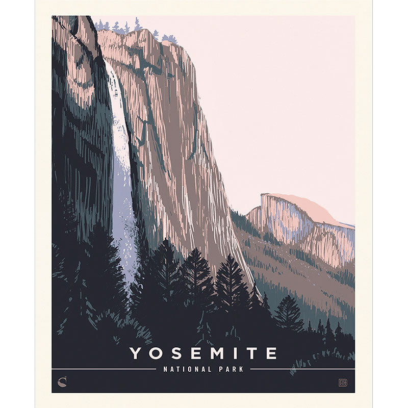 National Parks - Yosemite Poster Multi Panel Primary Image